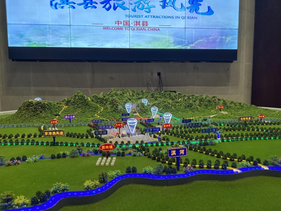 地形地貌沙盤(pán)模型